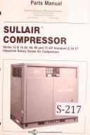 Sullair-Sullair Series 25, Air Compressor, operations Maintenance & Parts Manual-25-Series 25-05